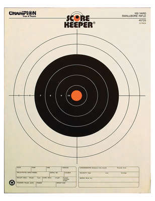 Targets Champion Traps&Targets Fluorescent Orange/Green Bulls CHAMPION SCOREKPR 25YD PISTOL FLUOR • Model: Fluorescent Orange/Green Bulls